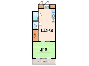 飛鳥グランドパレスの物件間取画像